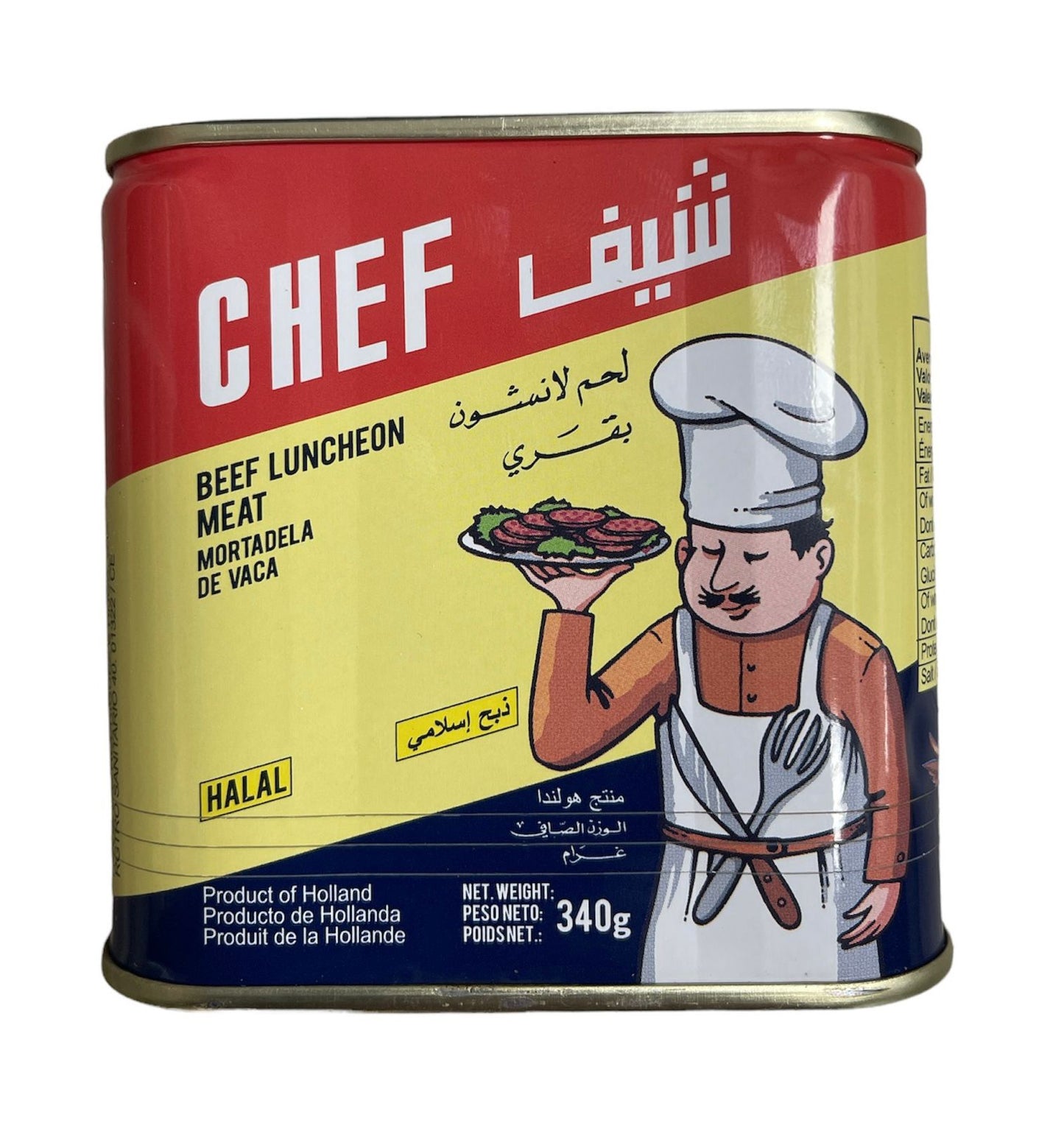 Mortadela CHEF 3 formatos