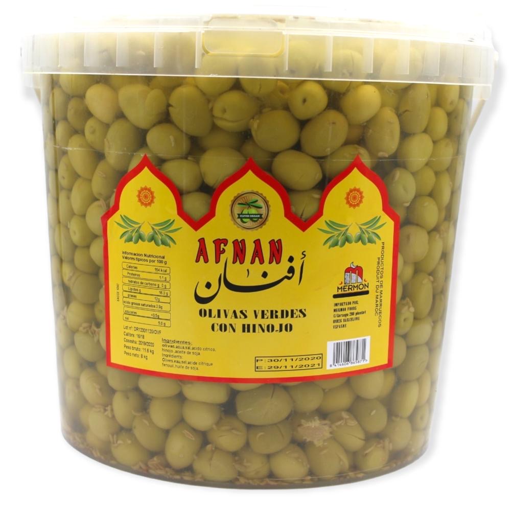 Oliva normal con hueso AFNAN 8kg