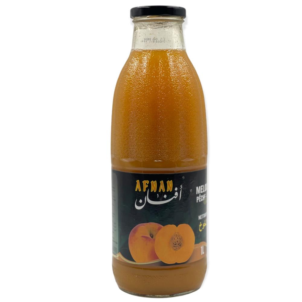 zumos en botella cristal AFNAN 1L 5 frutas