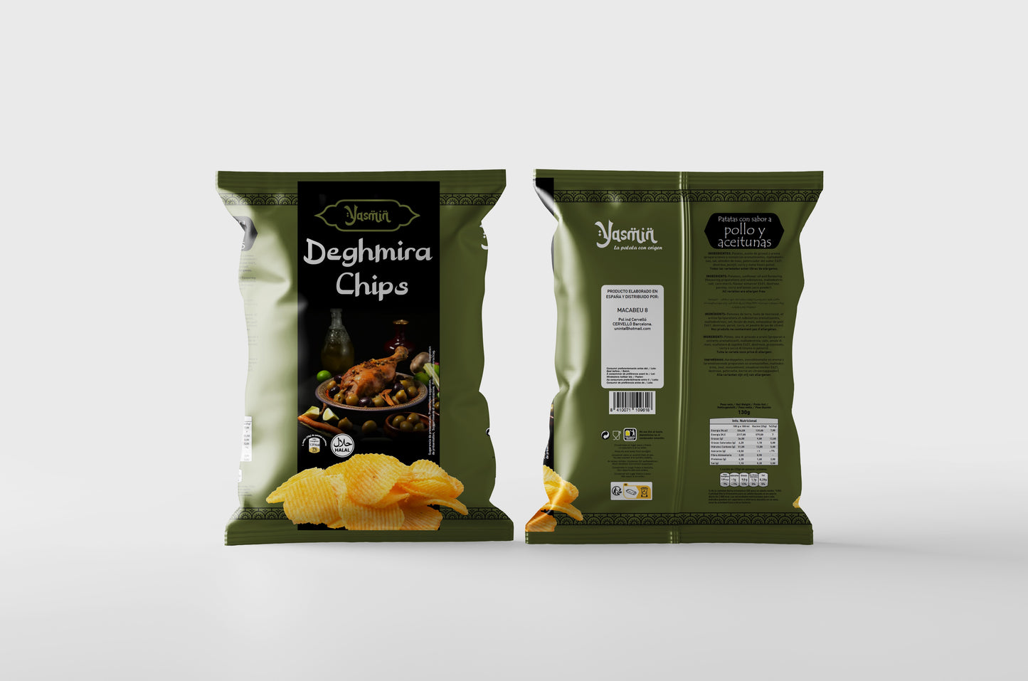 Chips etnico magrebi 4 sabores