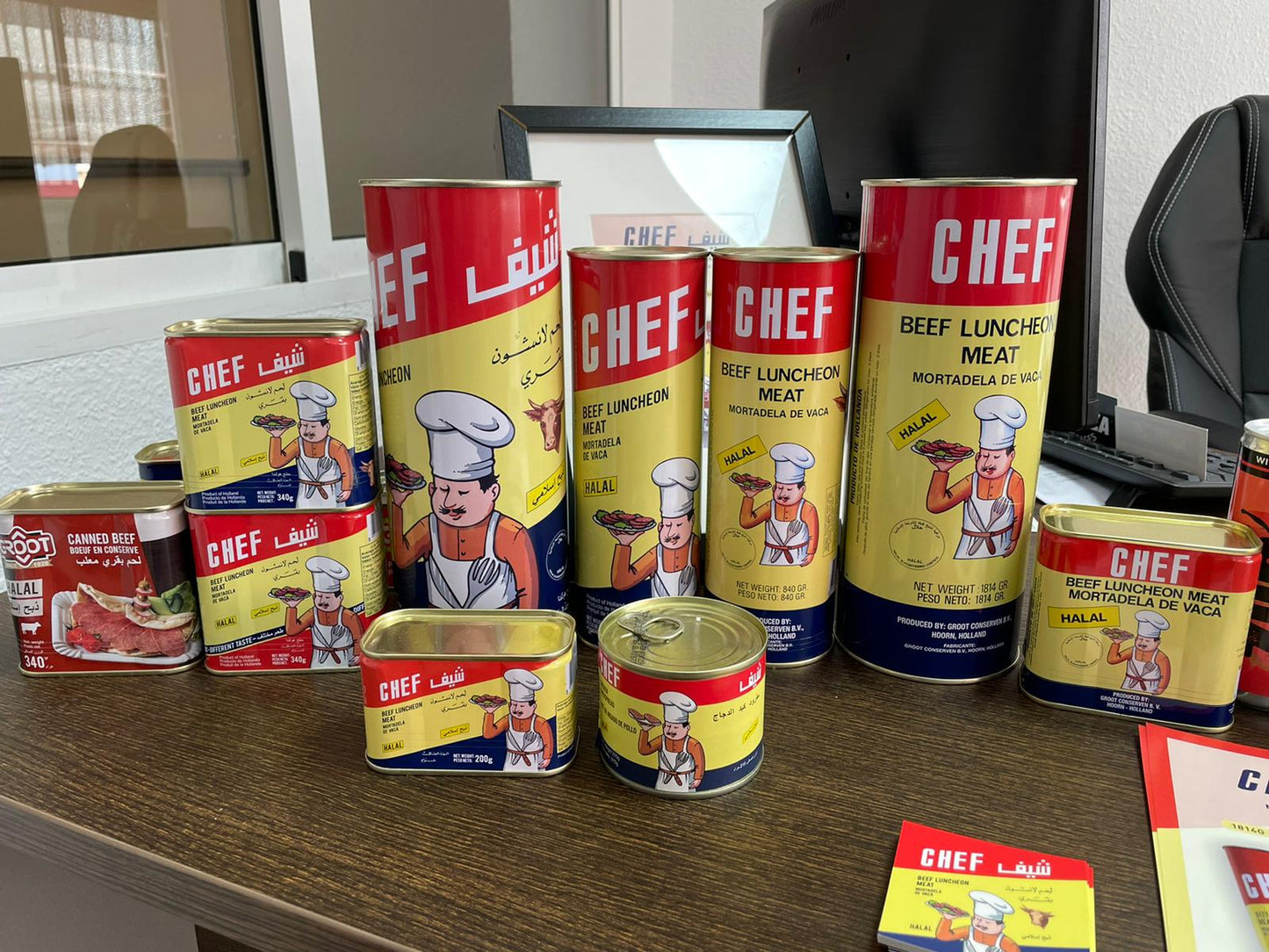Mortadela CHEF 3 formatos