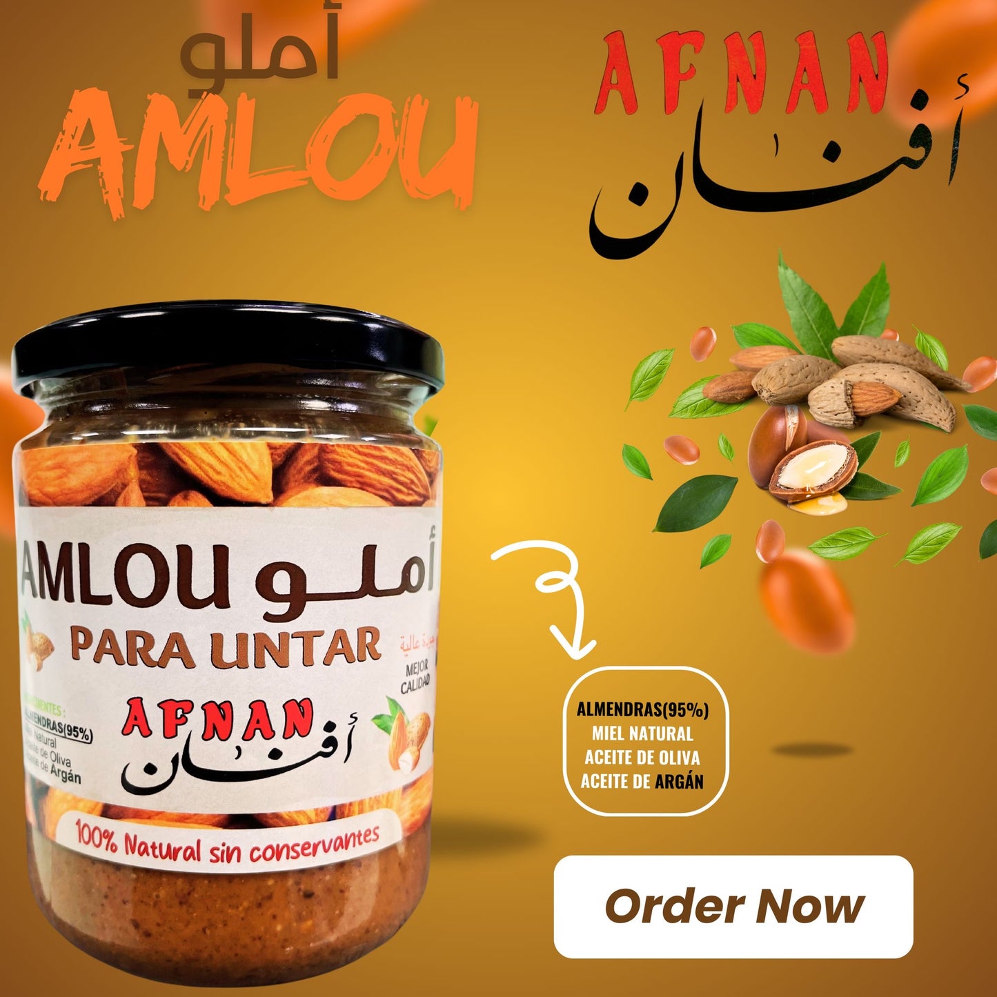Amlou almendras 500g