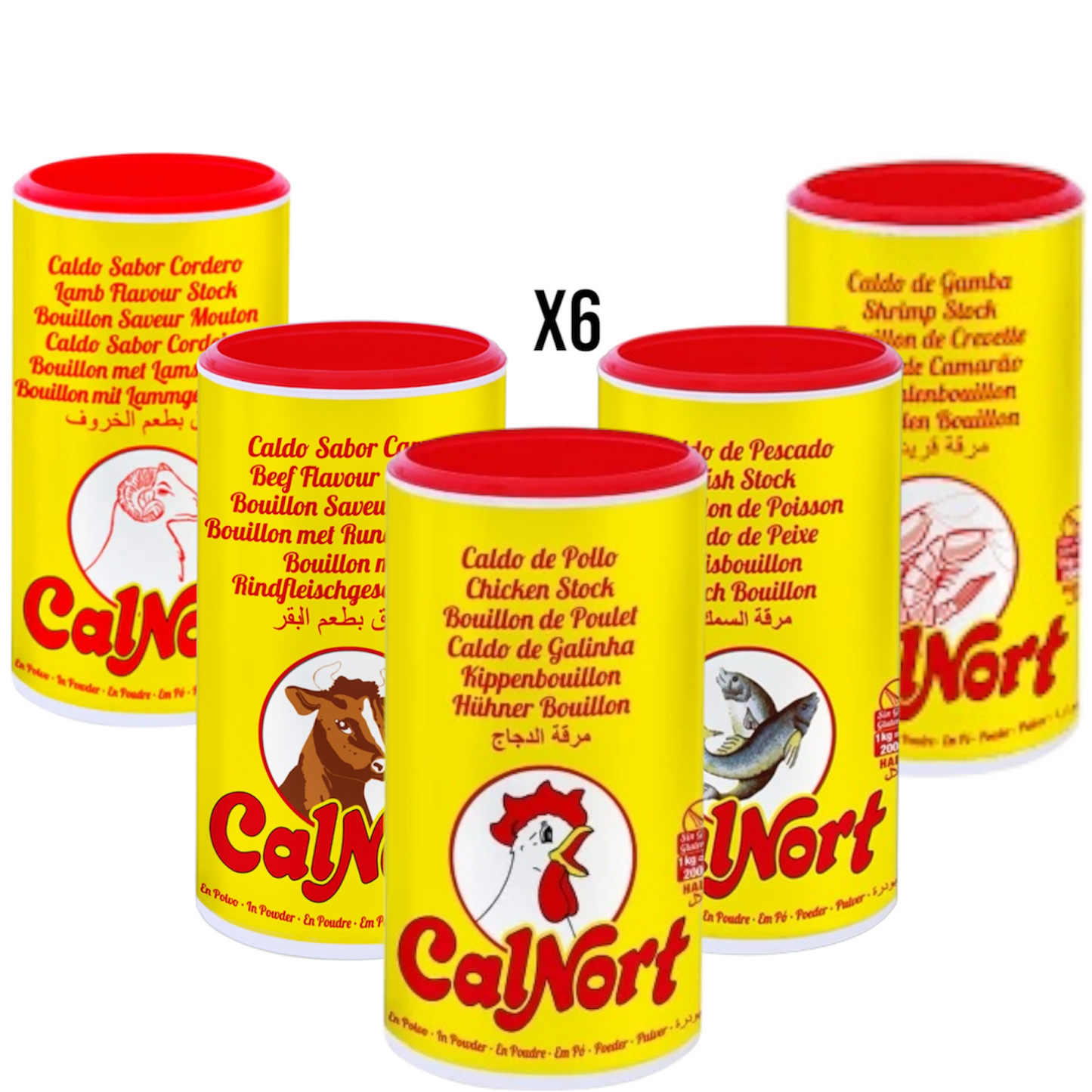 Calnort 5 sabores