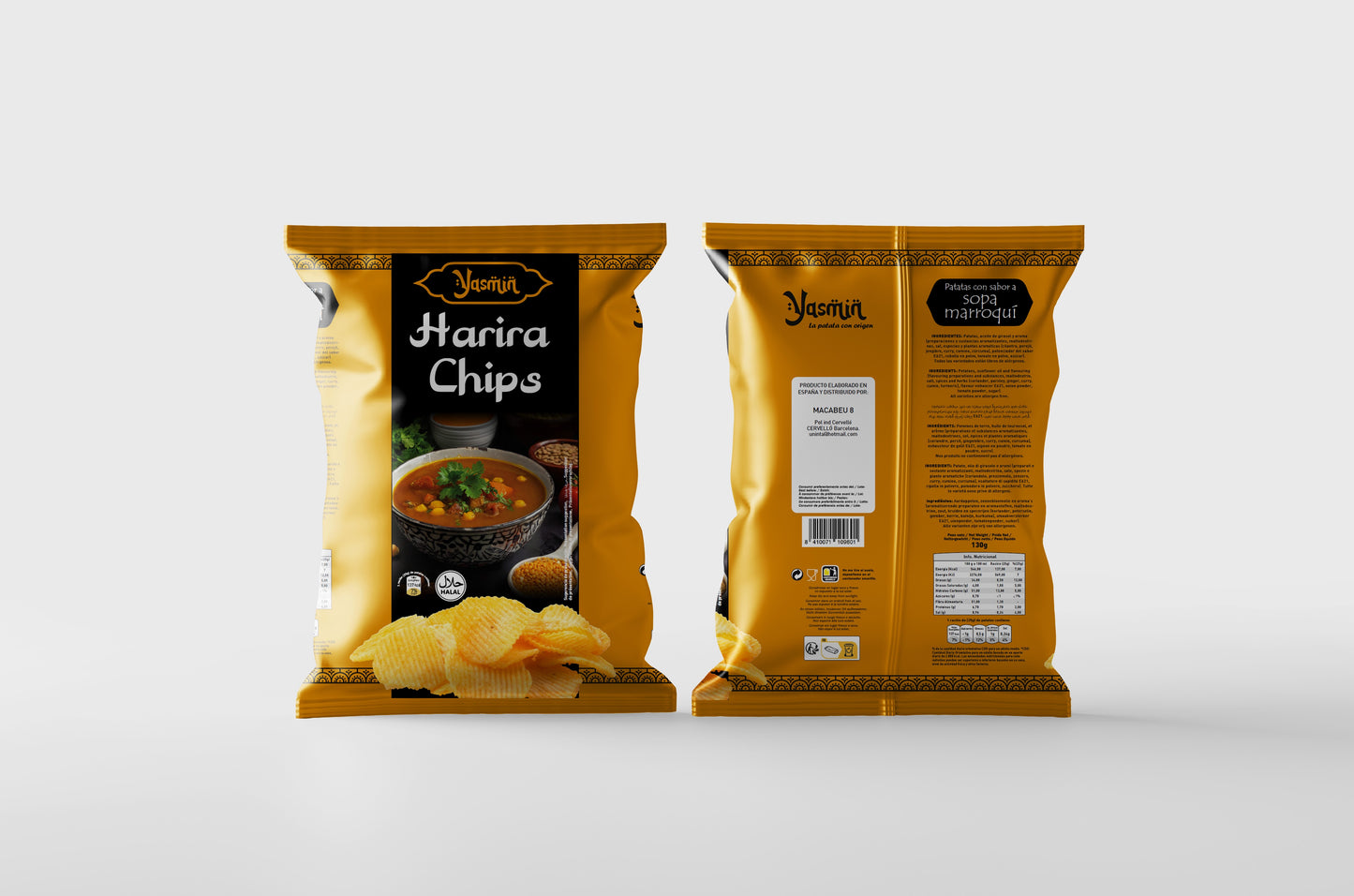 Chips etnico magrebi 4 sabores