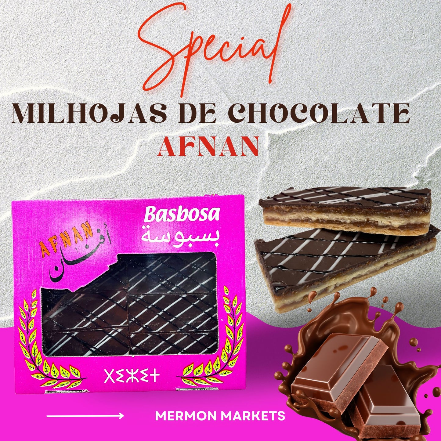 Milhojas 8 uds AFNAN