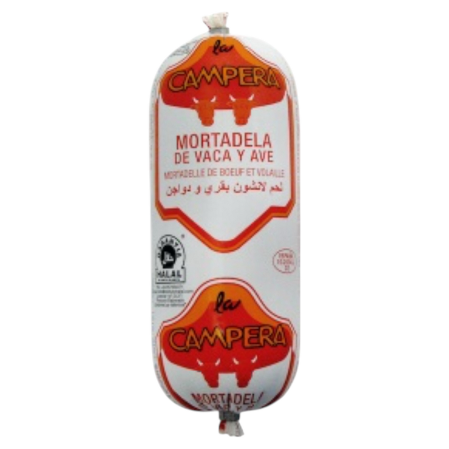 Mortadela 600g CAMPERA 2 sabores