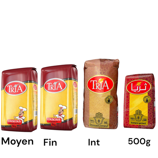 Cuscus Tria 4 variantes