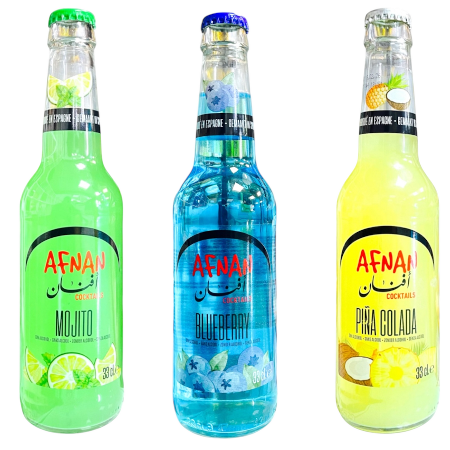 Cocktels AFNAN 330ml 3 sabores