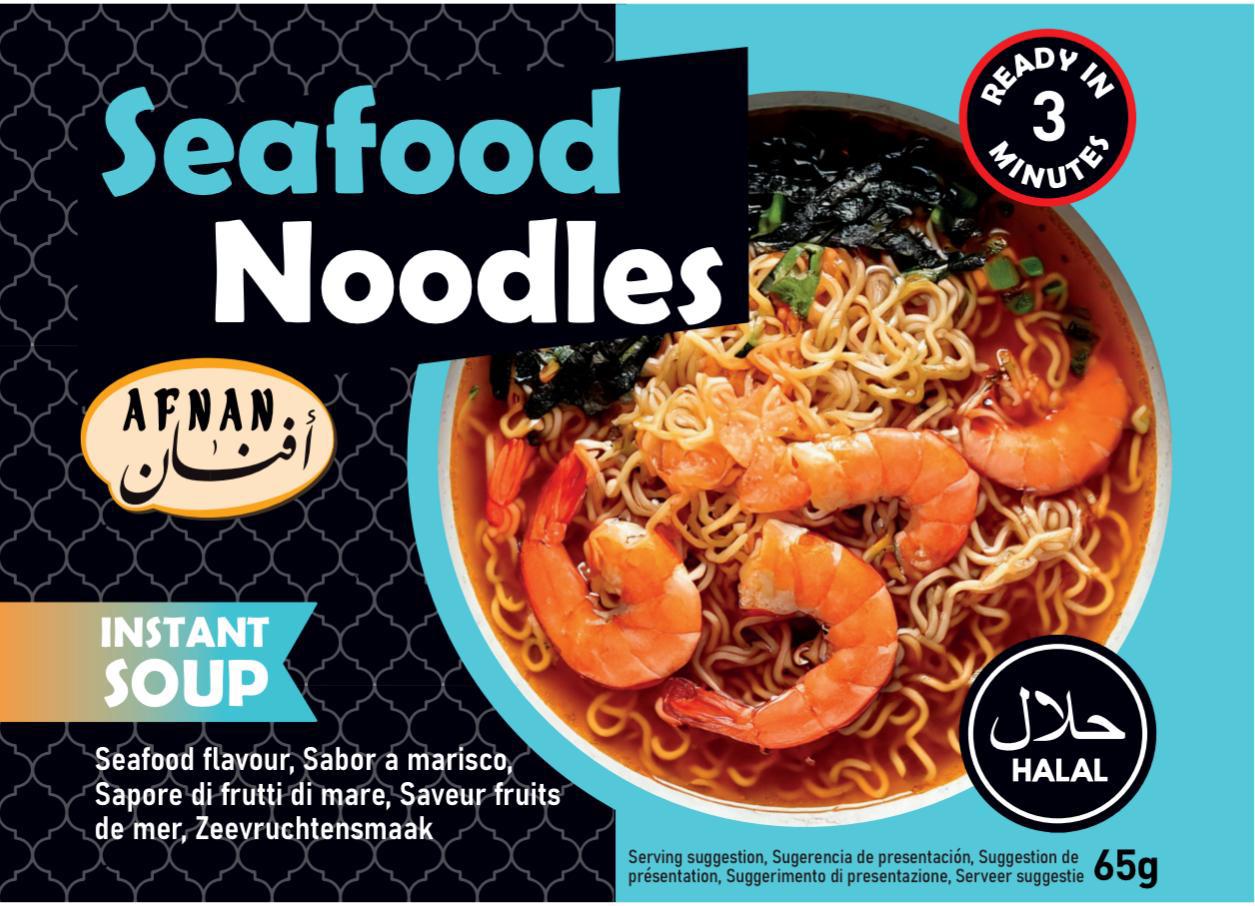 Noodles AFNAN 3 sabores