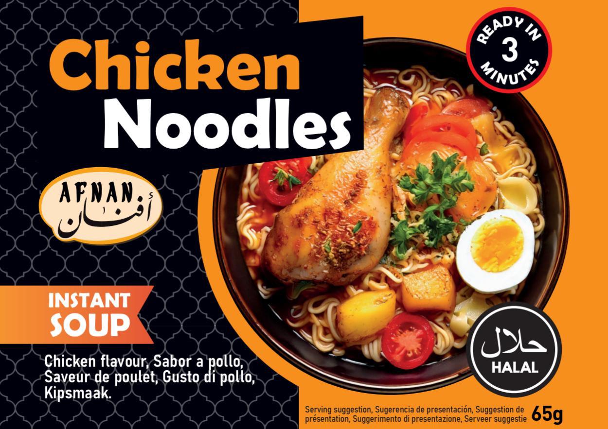 Noodles AFNAN 3 sabores