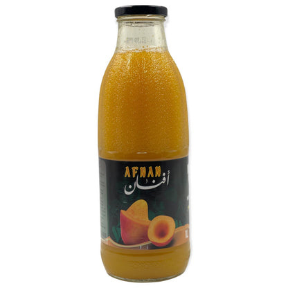 zumos en botella cristal AFNAN 1L 5 frutas