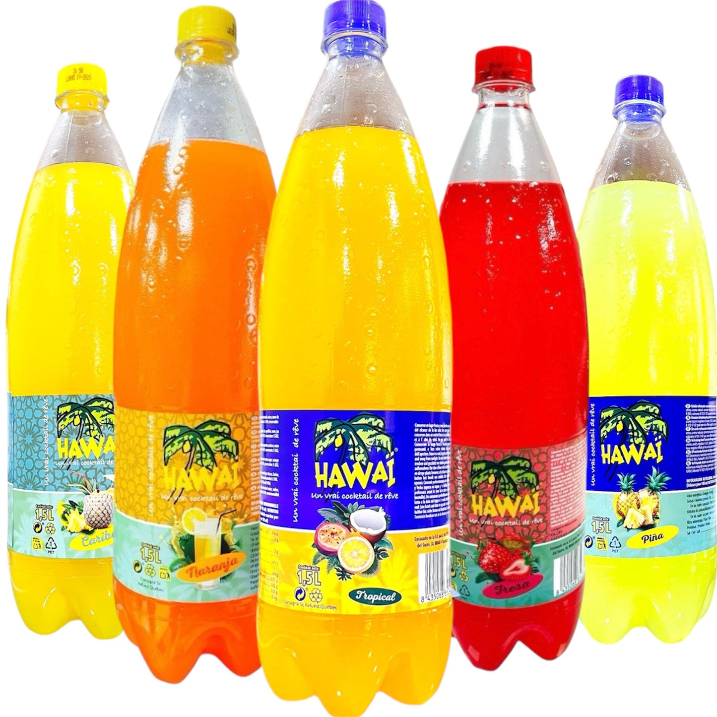 Hawai 1,5L 5 sabores