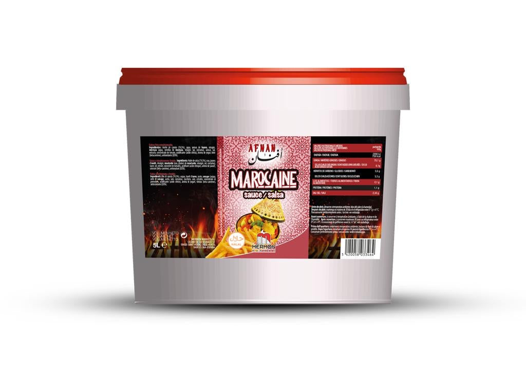 Salsas AFNAN 5L 6 sabores