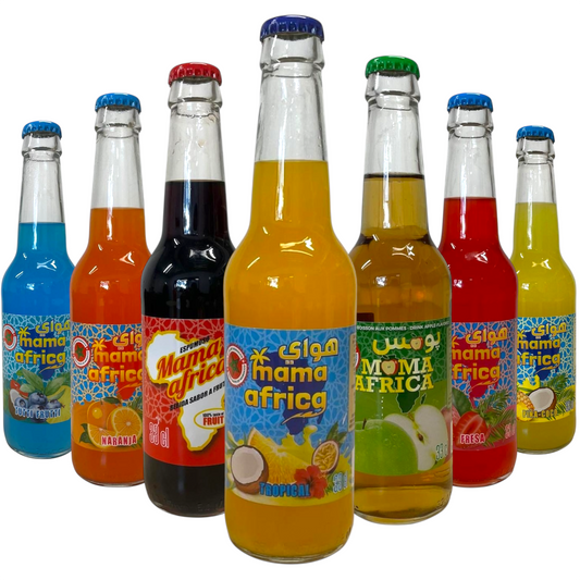 Refresco MAMA AFRICA 330ml cristal 7 sabores
