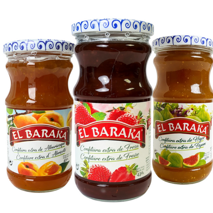 Mermelada BARAKA 430g 3 frutas